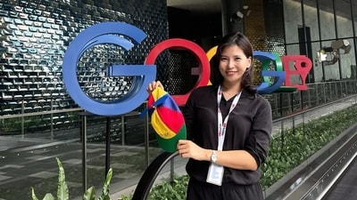 A Korean working at Google explained in a video why Singapore felt special to her. (Instagram/kaysnote) A Korean working at Google explained in a video why Singapore felt special to her. (Instagram/kaysnote)