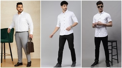 Stay cool and stylish with pure cotton white men’s shirts, perfect for every season and occasion. Stay cool and stylish with pure cotton white men’s shirts, perfect for every season and occasion.