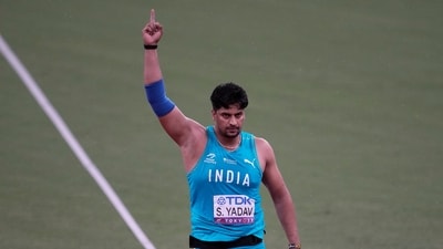 Sachin Yadav finished at the fourth spot in the men's javelin throw final (AP)