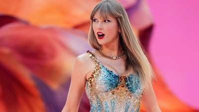 Taylor Swift overtook Bad Bunny, Drake and others to become the mos- streamed US musician. (Scott A Garfitt/Invision/AP) Taylor Swift overtook Bad Bunny, Drake and others to become the mos- streamed US musician. (Scott A Garfitt/Invision/AP)