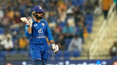 Mohammad Nabi scored 60 runs off 22 balls in the Asia Cup tie against Sri Lanka in Abu Dhabi. (AP) Mohammad Nabi scored 60 runs off 22 balls in the Asia Cup tie against Sri Lanka in Abu Dhabi. (AP)