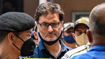 Yasin Malik made some big claims in an affidavit submitted to the Delhi high court. (AFP/File) Yasin Malik made some big claims in an affidavit submitted to the Delhi high court. (AFP/File)
