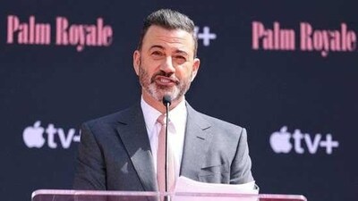 Jimmy Kimmel may seek a big payout from ABC, though he remains close with Disney Entertainment co-chair Dana Walden. (REUTERS) Jimmy Kimmel may seek a big payout from ABC, though he remains close with Disney Entertainment co-chair Dana Walden. (REUTERS)