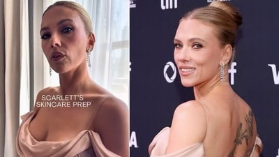 What's in Scarlett Johansson's skincare kit? (Instagram) What's in Scarlett Johansson's skincare kit? (Instagram)