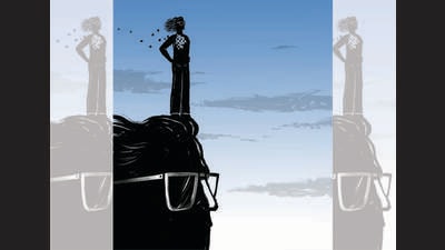 The Millennial midlife crisis is less crisis, more reinvention in motion. (ILLUSTRATION BY RAHUL PAKARATH) The Millennial midlife crisis is less crisis, more reinvention in motion. (ILLUSTRATION BY RAHUL PAKARATH)