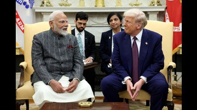 The birthday call to PM Modi came almost simultaneously with renewed trade discussions in Delhi. This is vindication of his approach. By refusing to escalate the rhetoric and by keeping channels open, he ensured that the dispute did not harden into hostility. (REUTERS) The birthday call to PM Modi came almost simultaneously with renewed trade discussions in Delhi. This is vindication of his approach. By refusing to escalate the rhetoric and by keeping channels open, he ensured that the dispute did not harden into hostility. (REUTERS)