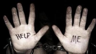 The victim, son of a migrant labourer, was playing outside his house on Thursday afternoon when he suddenly went missing. (HT Photo) The victim, son of a migrant labourer, was playing outside his house on Thursday afternoon when he suddenly went missing. (HT Photo)