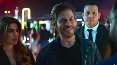 Shah Rukh Khan appears in a cameo in The Ba***ds of Bollywood. Shah Rukh Khan appears in a cameo in The Ba***ds of Bollywood.