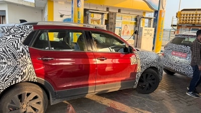 Volkswagen will not make any mechanical changes to the Taigun facelift. (X/@robin_dew11) Volkswagen will not make any mechanical changes to the Taigun facelift. (X/@robin_dew11)