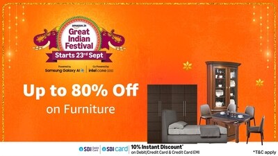 Top deals on study tables, dining tables, centre tables, and coffee tables during the Amazon Great Freedom Festival Sale 2025. (AI generated) Top deals on study tables, dining tables, centre tables, and coffee tables during the Amazon Great Freedom Festival Sale 2025. (AI generated)