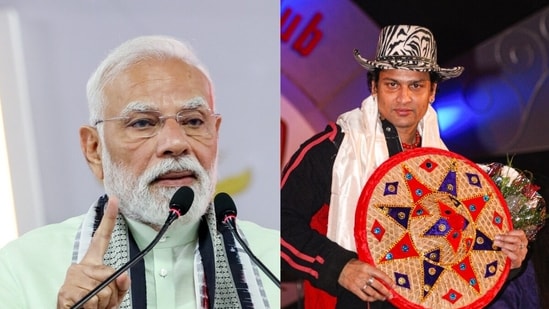 PM Narendra Modi condoled the sudden death of renowned singer Zubeen Garg. (ANI/ PTI)