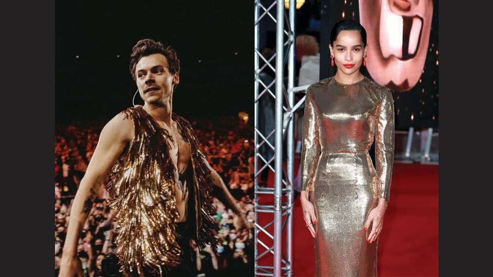 Harry Styles and Zoë Kravitz are a thing now, and honestly… we’re here for it. (INSTAGRAM/@HARRYSTYLES; SHUTTERSTOCK)
