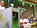 Kerala Chief Minister Pinarayi Vijayan at an event. (PTI PHOTO)