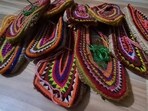 Pulla are made from the bark (fibre) of hemp branches and are considered pure. (Deepak Sansta/HT) Pulla are made from the bark (fibre) of hemp branches and are considered pure. (Deepak Sansta/HT)