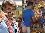A superfan of Rajinikanth put up a kolu featuring numerous figurines of the Tamil star. (ANI)