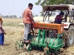 The Happy Seeder machines have emerged as the most sought after machines, as the Punjab government has a total of 14,493 applications for it this season. (HT File) The Happy Seeder machines have emerged as the most sought after machines, as the Punjab government has a total of 14,493 applications for it this season. (HT File)