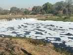The Indrayani River is not only a lifeline for nearly five million people in Pimpri-Chinchwad and the surrounding areas but also holds deep religious significance for Maharashtra’s Warkari community. (HT FILE)