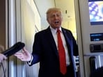 The president also unveiled a Trump Gold Card visa programme, where for the price of $1 million, individuals could get US residency. (REUTERS) The president also unveiled a Trump Gold Card visa programme, where for the price of $1 million, individuals could get US residency. (REUTERS)
