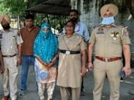 Three days after a one-year-old boy was kidnapped from platform number 1 of the Ludhiana Railway Station, the Government Railway Police (GRP) arrested a woman and her aide. The police recovered the infant and handed him over to the parents. (Manish/HT) Three days after a one-year-old boy was kidnapped from platform number 1 of the Ludhiana Railway Station, the Government Railway Police (GRP) arrested a woman and her aide. The police recovered the infant and handed him over to the parents. (Manish/HT)