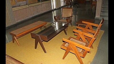 A bookcase fetched the highest amount of  ₹40.70 lakh, followed by a set of three stools for  ₹23.08 lakh and a sewing stool for  ₹8.13 lakh. (HT file photo/for representation only)