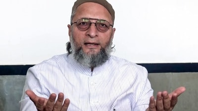 AIMIM MP Asaduddin Owaisi says he does not "derive any pleasure" for what he sees as foreign policy failures of the Modi govt. (ANI File)