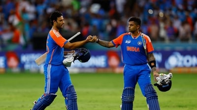 Suryakumar Yadav's India will take on Pakistan in the Asia Cup Super 4s game on Sunday. (REUTERS)