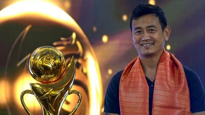 Former Indian football captain Bhaichung Bhutia unveils Sport For Life (SFL) Football League in Mumbai on Saturday. (PTI) Former Indian football captain Bhaichung Bhutia unveils Sport For Life (SFL) Football League in Mumbai on Saturday. (PTI)