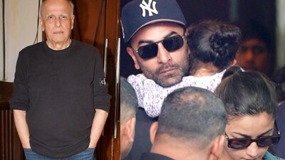 Mahesh Bhatt, Ranbir Kapoor and Alia Bhatt Mahesh Bhatt, Ranbir Kapoor and Alia Bhatt