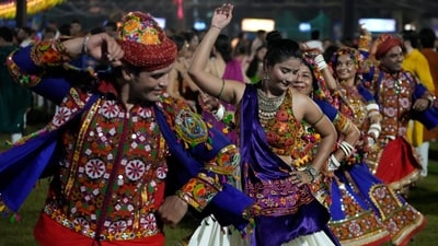 The advisory said that the members of the VHP and Bajrang Dal will actively monitor garba events across the state. (AP File Photo) The advisory said that the members of the VHP and Bajrang Dal will actively monitor garba events across the state. (AP File Photo)
