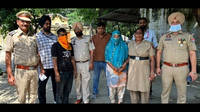 Three days after a one-year-old boy was kidnapped from platform number 1 of the Ludhiana Railway Station, the Government Railway Police (GRP) arrested a woman and her aide. The police recovered the infant and handed him over to the parents. (Manish/HT) Three days after a one-year-old boy was kidnapped from platform number 1 of the Ludhiana Railway Station, the Government Railway Police (GRP) arrested a woman and her aide. The police recovered the infant and handed him over to the parents. (Manish/HT)