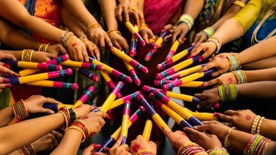 Long Garba nights can take a toll on your health and it is important to respond to your body's needs even during the festive season. (Pexel) Long Garba nights can take a toll on your health and it is important to respond to your body's needs even during the festive season. (Pexel)