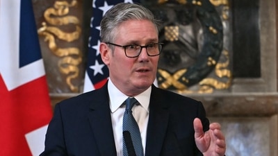 In July, after France's announcement, the UK stated it would move to recognise statehood for Palestine at the UN General Assembly. (AFP) In July, after France's announcement, the UK stated it would move to recognise statehood for Palestine at the UN General Assembly. (AFP)