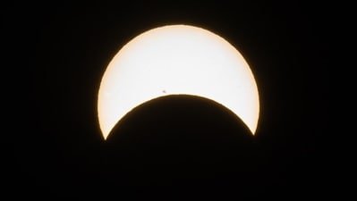 Partial solar eclipse 2025 on September 21: Can people in the US get to see it? (Representative image/Unsplash) Partial solar eclipse 2025 on September 21: Can people in the US get to see it? (Representative image/Unsplash)
