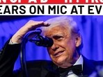 Trump says 'son of a b***h' on mic at dinner event: Watch whom he insulted Trump says 'son of a b***h' on mic at dinner event: Watch whom he insulted