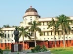 Allahabad University campus in Prayagraj (HT File) Allahabad University campus in Prayagraj (HT File)