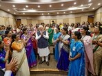 At the Indian Space Research Organisation (Isro), women scientists were mission directors for Chandrayaan-2 and the Mars Orbiter Mission, showcasing India’s rise as a space power (ANI/ PIB)