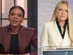Candace Owens (L) and Erika Kirk (R).