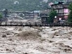 During the monsoon season so far, Himachal has received 45% excess rainfall with 1,024 mm actual rainfall against a normal of 708 mm rainfall. (File) During the monsoon season so far, Himachal has received 45% excess rainfall with 1,024 mm actual rainfall against a normal of 708 mm rainfall. (File)