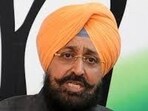 Partap Singh Bajwa, leader of Opposition in the Punjab assembly. (HT File)