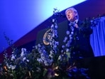 US President Donald Trump delivers remarks during the American Cornerstone Institute's Founder's Dinner in Mount Vernon, Virginia, on September 20, 2025. US President Donald Trump delivers remarks during the American Cornerstone Institute's Founder's Dinner in Mount Vernon, Virginia, on September 20, 2025.