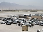 The Bagram air base fell under the control of the Taliban after they swept to power in the country in 2021.