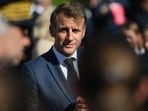 Macron also spoke out strongly against any plans to displace Palestinians from Gaza -- which they want to be part of a future sovereign state -- when rebuilding the territory. Macron also spoke out strongly against any plans to displace Palestinians from Gaza -- which they want to be part of a future sovereign state -- when rebuilding the territory.