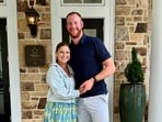Carson Wentz and Madison Oberg, married in July 2018, are proud parents to three daughters and are expecting their fourth in 2025. Carson Wentz and Madison Oberg, married in July 2018, are proud parents to three daughters and are expecting their fourth in 2025.