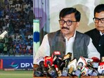 In a post on X, Raut raised his objection to Pakistani batter Sahibzada Farhan's questionable gesture as he marked 50 runs.