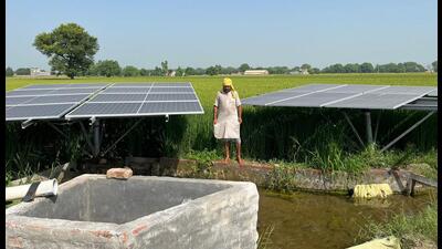  In a growing trend across southwest Punjab, farmers are increasingly installing solar-powered tubewells without seeking approval from the state government — a move that is raising serious concerns about the unchecked exploitation of groundwater. In a growing trend across southwest Punjab, farmers are increasingly installing solar-powered tubewells without seeking approval from the state government — a move that is raising serious concerns about the unchecked exploitation of groundwater.