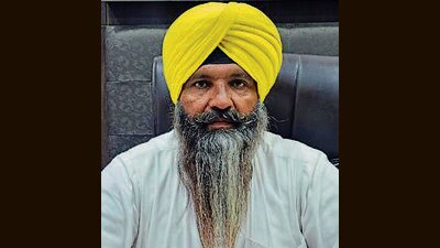 AAP leader Sukhwinder Singh (HT Photo) AAP leader Sukhwinder Singh (HT Photo)