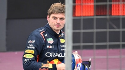 Max Verstappen cruised to victory in the Azerbaijan Grand Prix on Sunday. (AFP) Max Verstappen cruised to victory in the Azerbaijan Grand Prix on Sunday. (AFP)