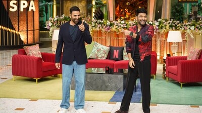 The last episode of The Great Indian Kapil Show Season 3 blended heartfelt tributes with humor as Kapil Sharma playfully teased Akshay Kumar about his punctuality and filmography. The last episode of The Great Indian Kapil Show Season 3 blended heartfelt tributes with humor as Kapil Sharma playfully teased Akshay Kumar about his punctuality and filmography.
