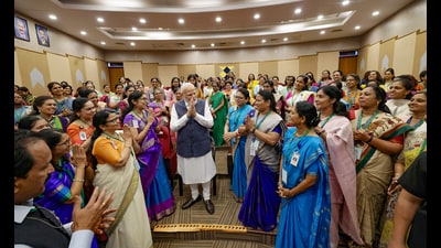 At the Indian Space Research Organisation (Isro), women scientists were mission directors for Chandrayaan-2 and the Mars Orbiter Mission, showcasing India’s rise as a space power (ANI/ PIB)