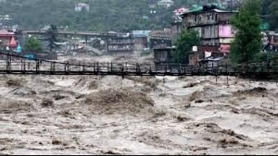 During the monsoon season so far, Himachal has received 45% excess rainfall with 1,024 mm actual rainfall against a normal of 708 mm rainfall. (File) During the monsoon season so far, Himachal has received 45% excess rainfall with 1,024 mm actual rainfall against a normal of 708 mm rainfall. (File)